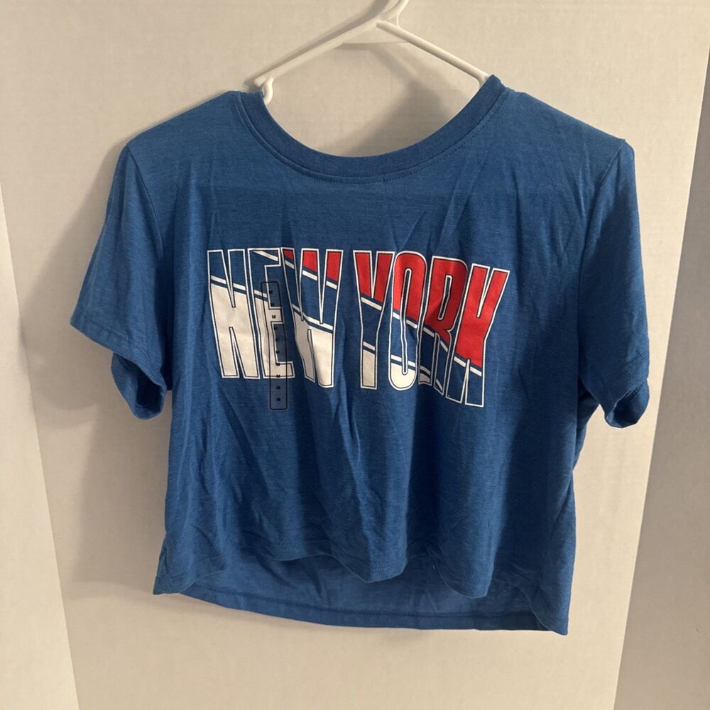 Where I'm From New York Rangers Women’s Crop Top Size Medium NWT